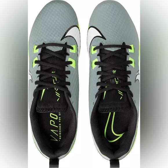 Nike Vapor Edge Speed 360 2 Football Cleats Low Green Grey FB8446303 Men 12 & 13 - Picture 4 of 8